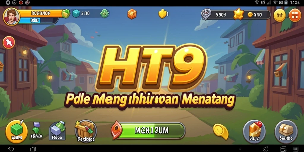 Screenshot utama HIT9 yang menampilkan gameplay seru dan mekanisme Idle yang menarik.
