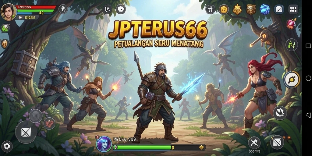 Gameplay seru dan menantang dalam JPTERUS66.