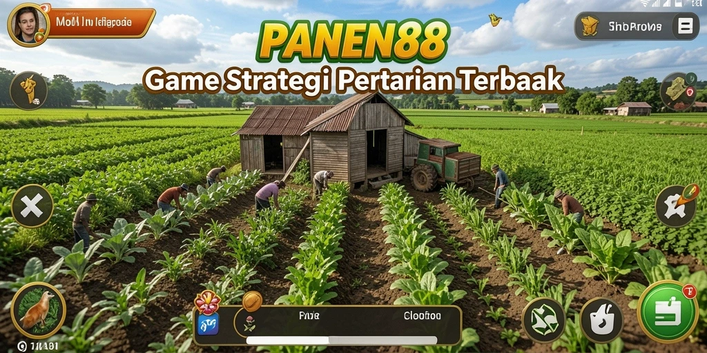 Tampilan gameplay yang menarik dari PANEN88, strategi pertanian yang seru.