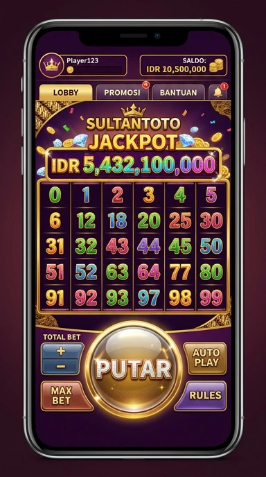 Proses unduh aplikasi di sultantoto yang cepat dan efisien.